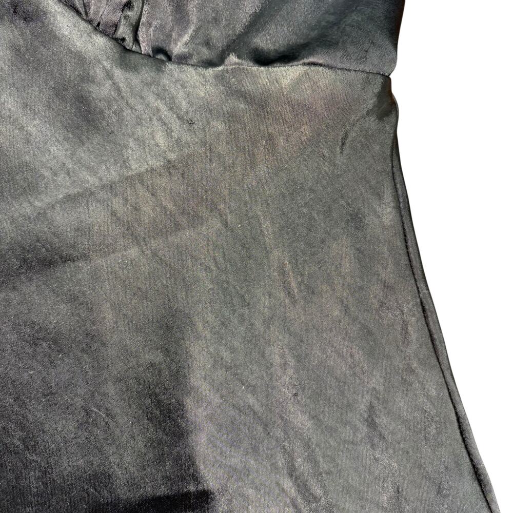 Princess Polly Satin Babydoll Little Black Dress Women’s 2 Bachelorette Party - Picture 9 of 11